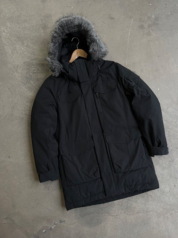 Producto - CAMPERON PARKA RELLENO DE PLUMAS THE NORTH FACE FULL BLACK (S)