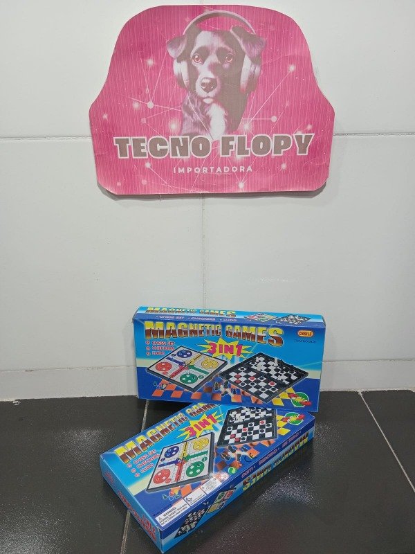 Producto - Juego de mesa 3 en 1 ajedres dama ludo