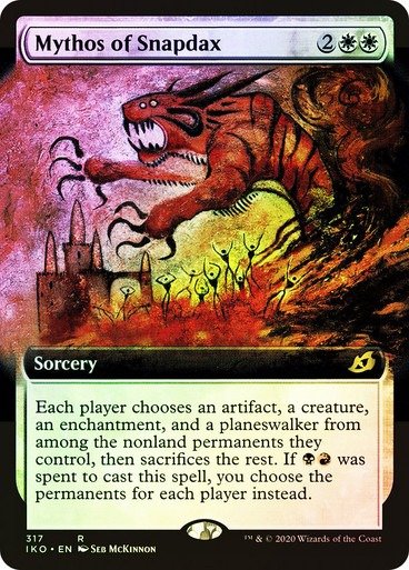 Producto - Mythos of Snapdax (Extended Art Foil)