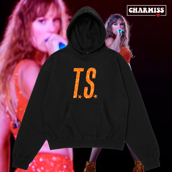 Buzo oversize ts dtf con brillos