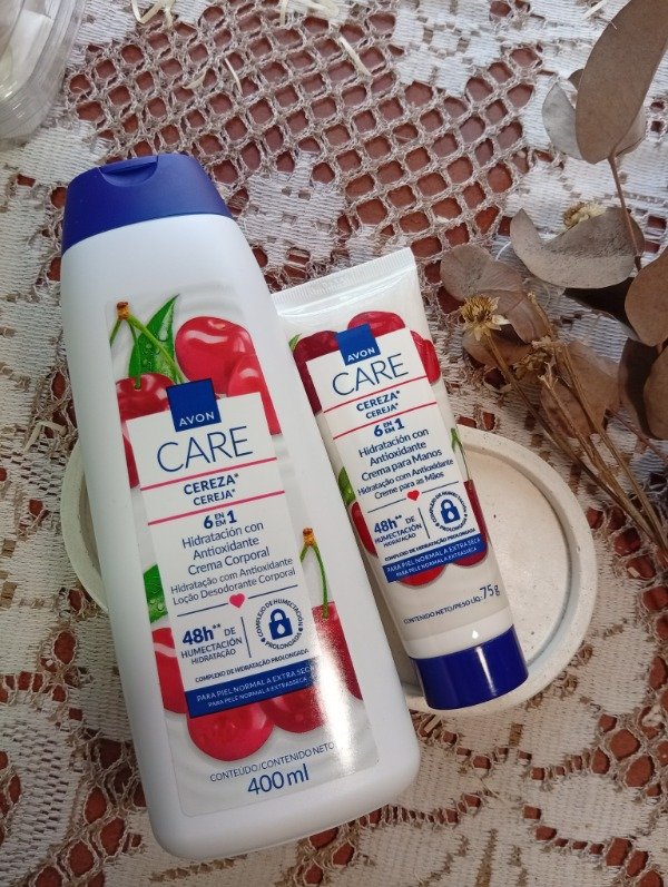Producto - Kit CEREZA x 2: corporal 400ml + crema de manos - 0