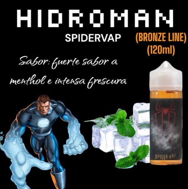 Producto - LIQUIDOS SPIDER VAP (Bronze Line) 120ml HIDROMAN