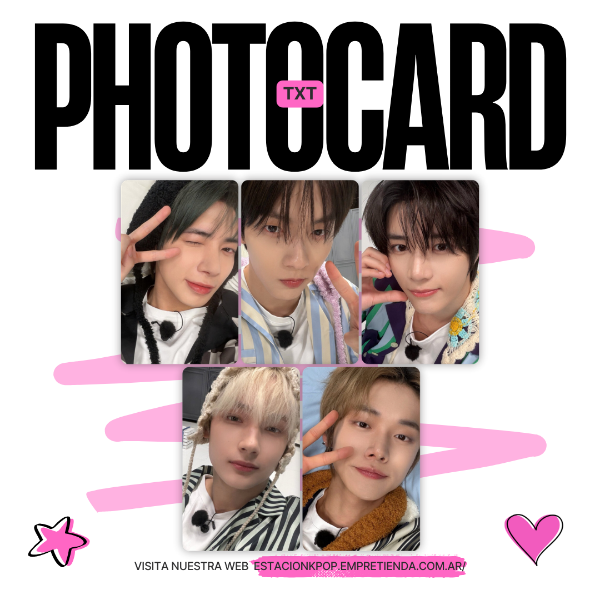Producto - SET PHOTOCARDS TXT PIJAMAS