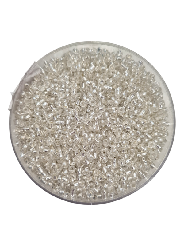 Producto - MOSTACILLAS PLATEADAS TRASLUCIDAS
