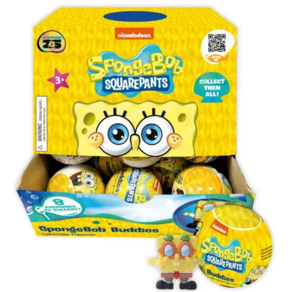 Producto - Bob Esponja 3D Figurines CAPSULA SORPRESA x1