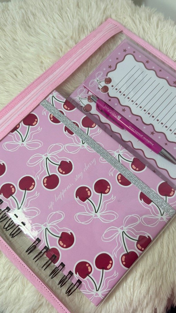 Producto - Combo blocs + cuaderno personalizado + sobre transparente - 3