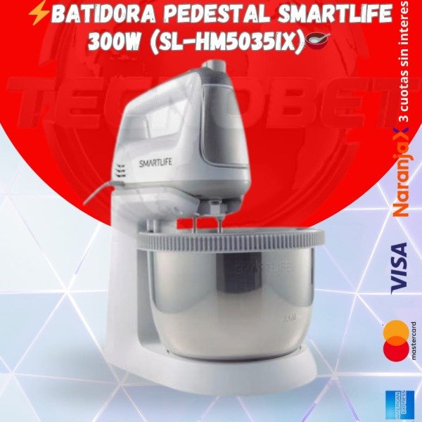 Producto - BATIDORA PEDESTAL SMARTLIFE (SL-HM5035IX)
