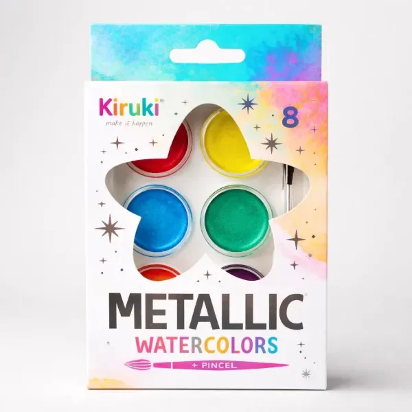 Producto - Acuarela colores metalicos