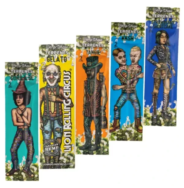 Producto - Blunts con terpenos Lion rolling circus