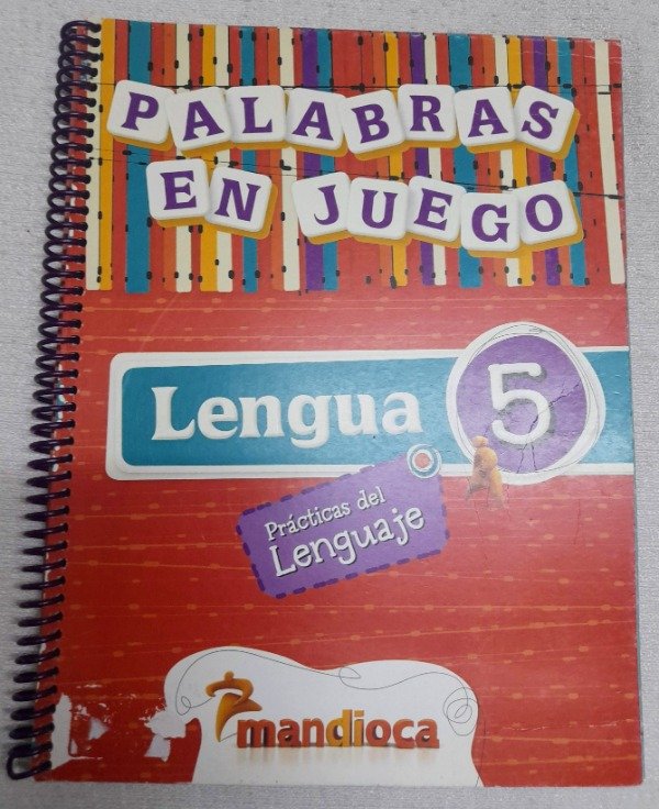 Producto - Palabras En Juego - Lengua 5 - Practicas Del Lenguaje - Mandioca