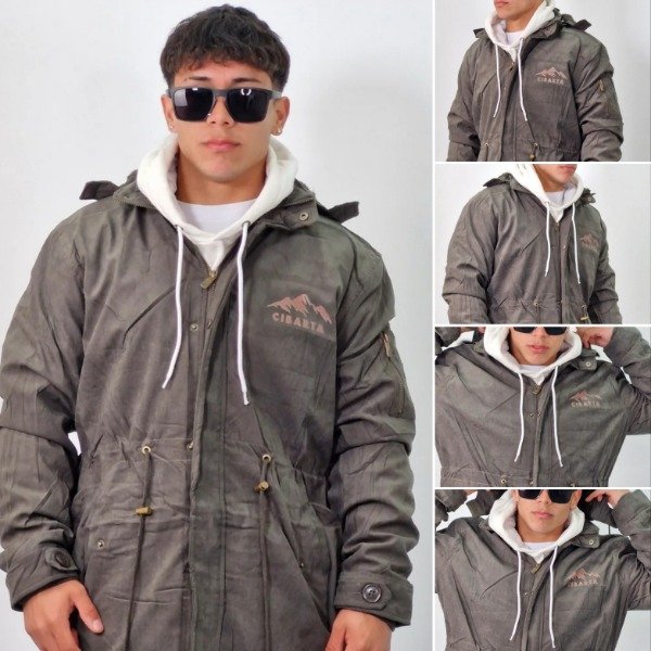 Producto - Campera Parca cibarta D. Michelini nueva temporada Verde Italiano