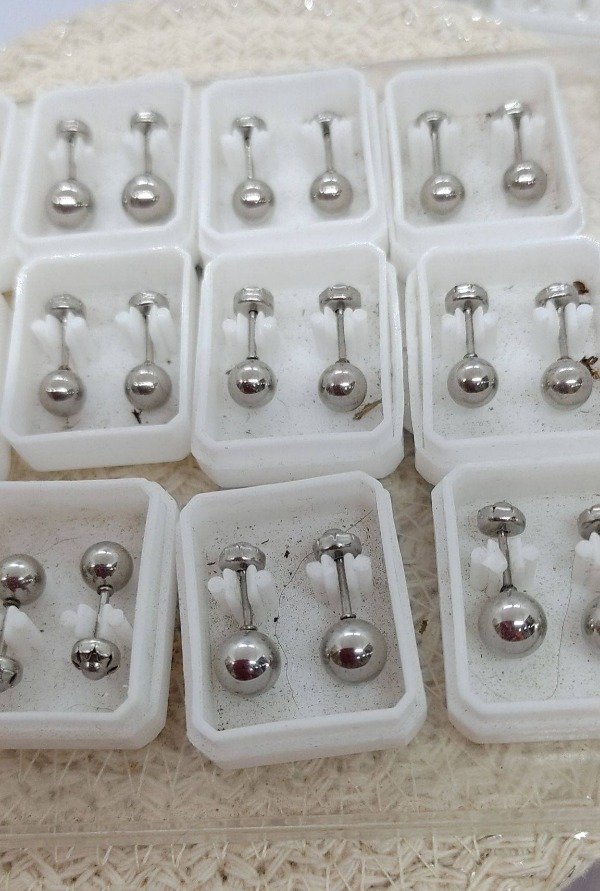 Producto - Abridores perlas plateadas
