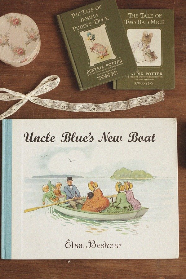 Producto - Libro de Elsa Beskow "Uncle Blue's New Boat"