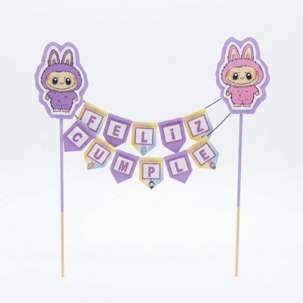 Producto - Topper banderin labubu - 0