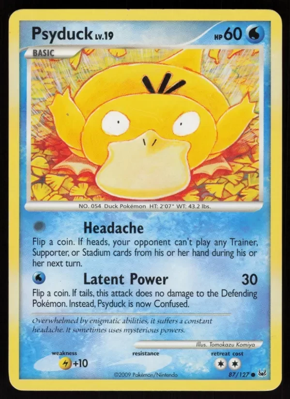 Producto - Psyduck #87/127 Common Platinum Pokemon