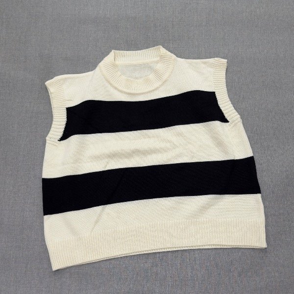 Producto - Chaleco de Bremer blanco y negro