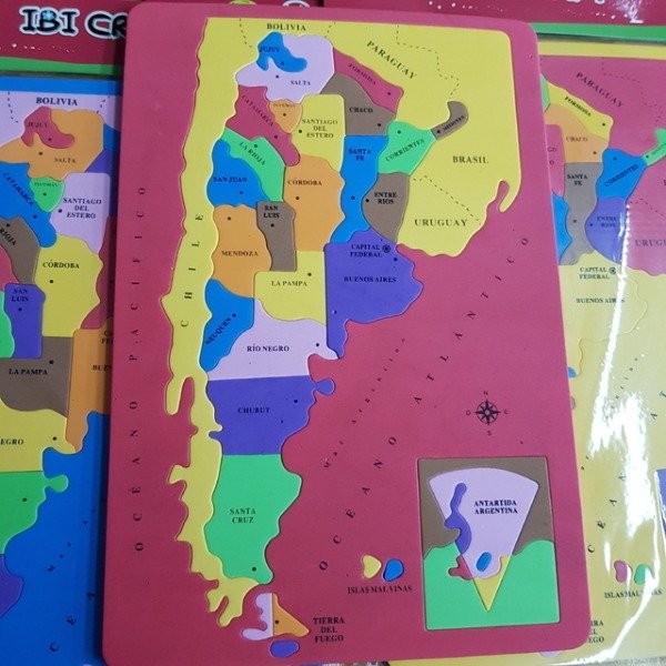 Producto - REPUBLICA ARGENTINA PUZZLE GOMA EVA