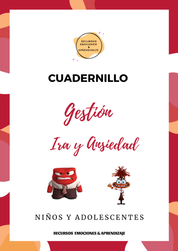 Producto - Cuadernillo GESTIÓN IRA Y ANSIEDAD