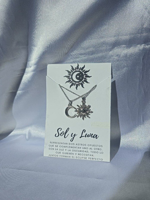 Producto - Collar compartido sol y luna