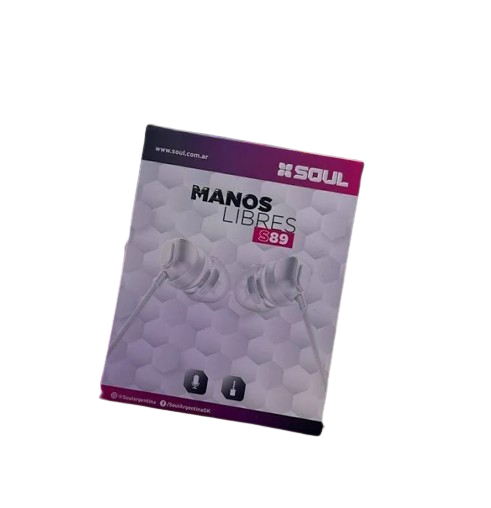 Producto - Auricular SOUL manos libres conexion 3.5mm