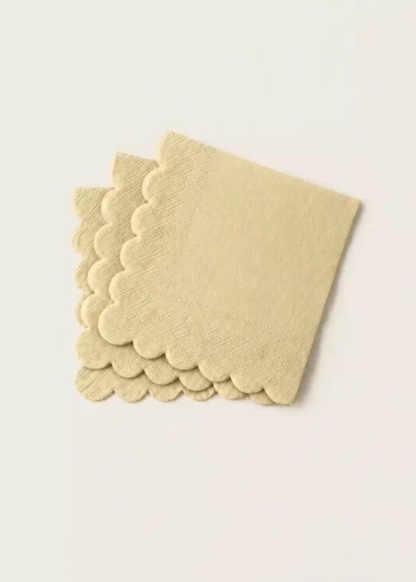 Producto - SERVILLETA SCALLOP ARENA X 20