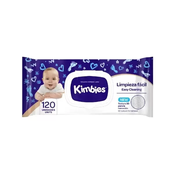 Producto - TOALLITAS KIMBIES X 120