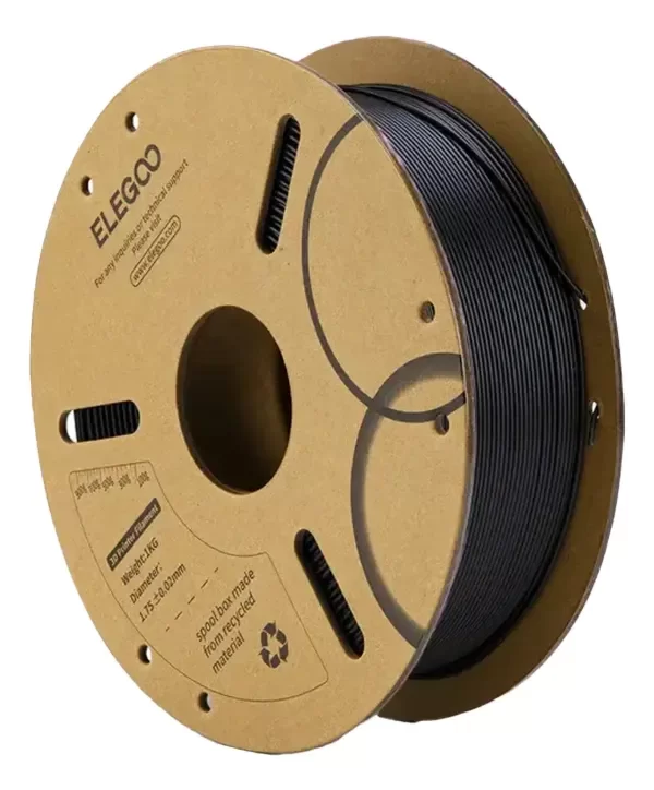 Producto - FILAMENTO ELEGOO PLA CF NEGRO 1,75mm - 1