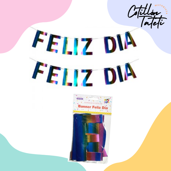 Producto - BANNER FELIZ DIA - 180CM
