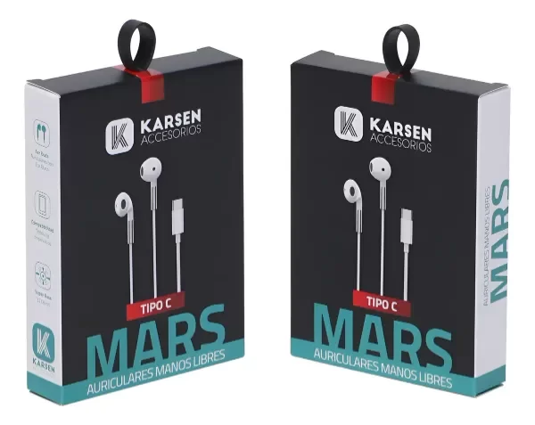 Producto - Auriculares Tipo C Karsen Mars Manos Libres In Ear