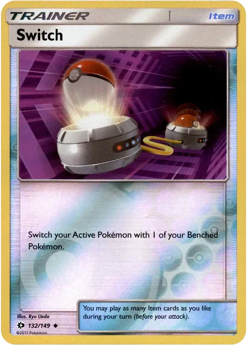 Producto - Switch - 132/149 - Sun and Moon - Reverse Holo