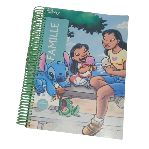 Producto - Libro antiestres  para pintar Disney Familias