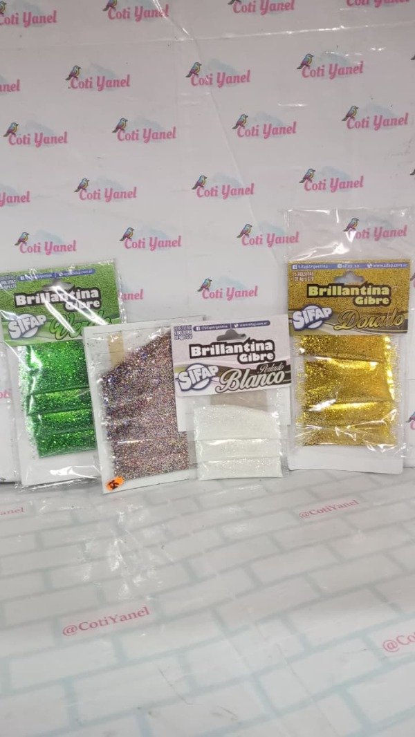 Producto - Brillantina comun por unidad