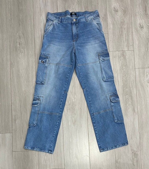 Jeans doble cargo