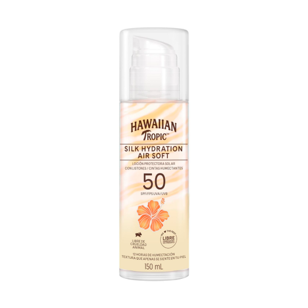 Producto - HAWAIIAN TROPIC PROTECTOR SOLAR SILK HYDRAT AIR SOFT SPF50 X150ML