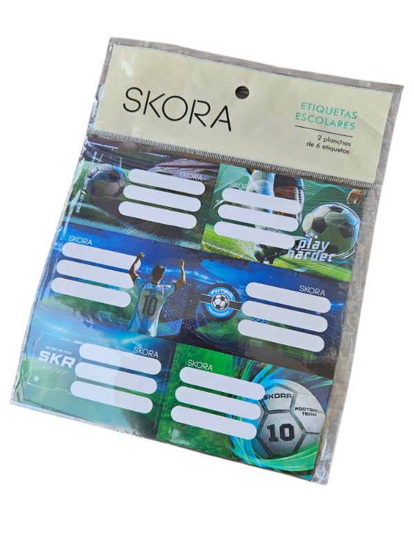 Producto - Etiquetas x 12 Gol