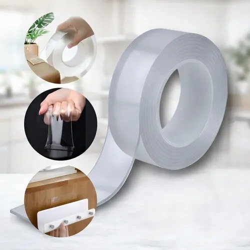 Producto - CINTA DE SILICONA 30MM X ROLLO AUTOADHESIVA BIFAZ ALTA ADHERENCIA LAVABLE C.B.X.