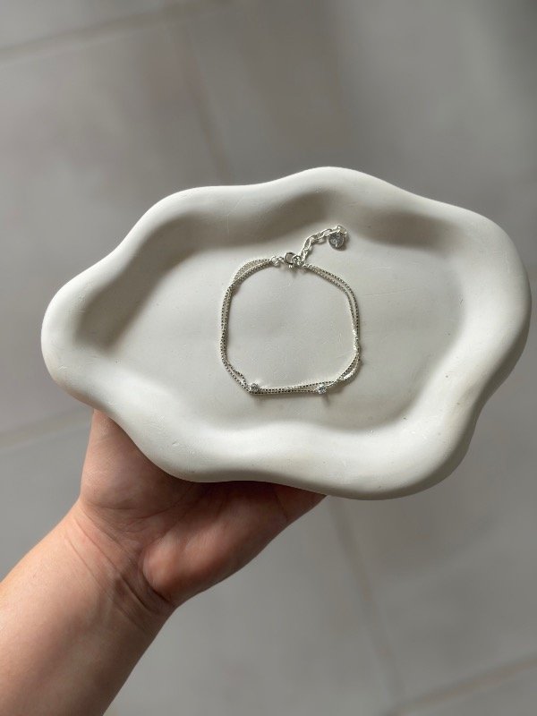 Producto - Pulsera veneciana doble hilo + 2 puntos de luz - 0