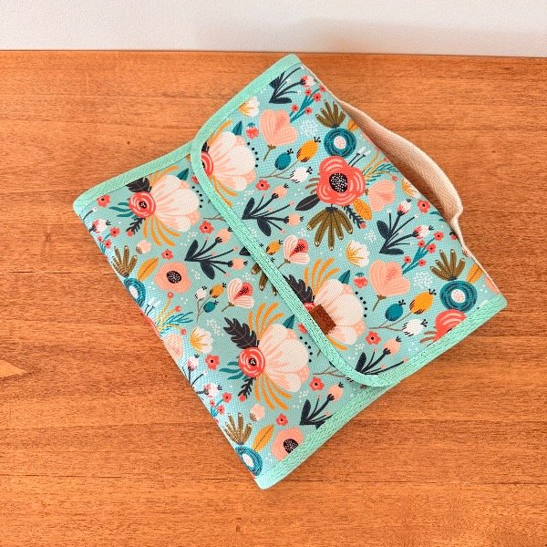 Producto - NECESER MALENA Diseño Floral Verde