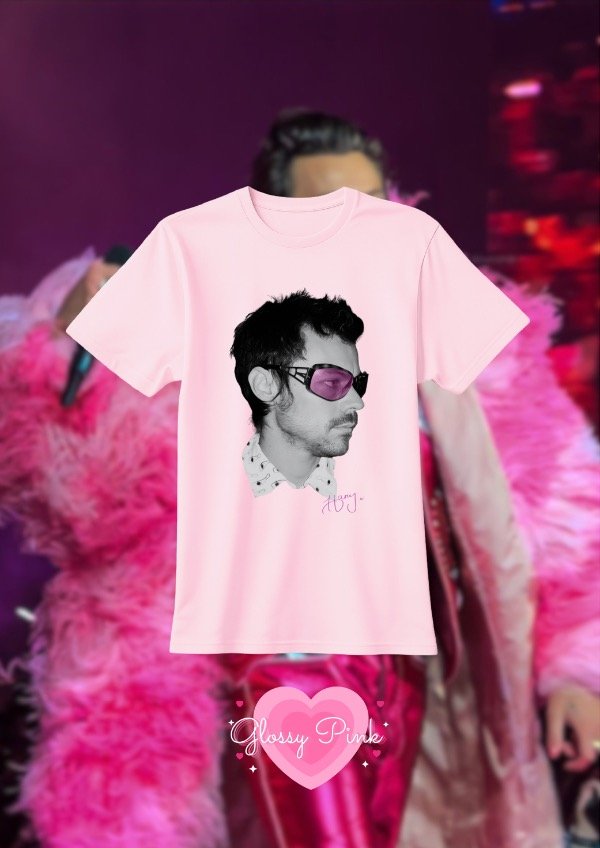 Producto - Remera rosa Harry Sunglasses - DTF