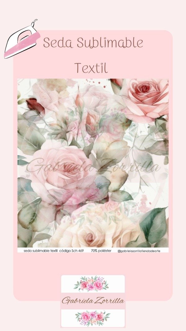 Producto - Seda Sublimable Textil Sch 469