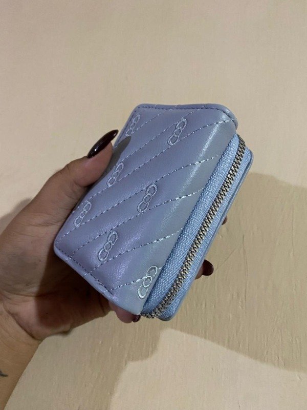 Producto - Billetera Moño celeste