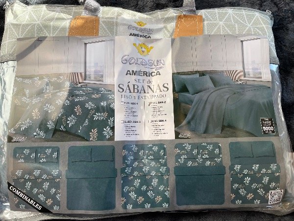 Producto - Sábanas GoldSun 2 en 1 FULL - 2
