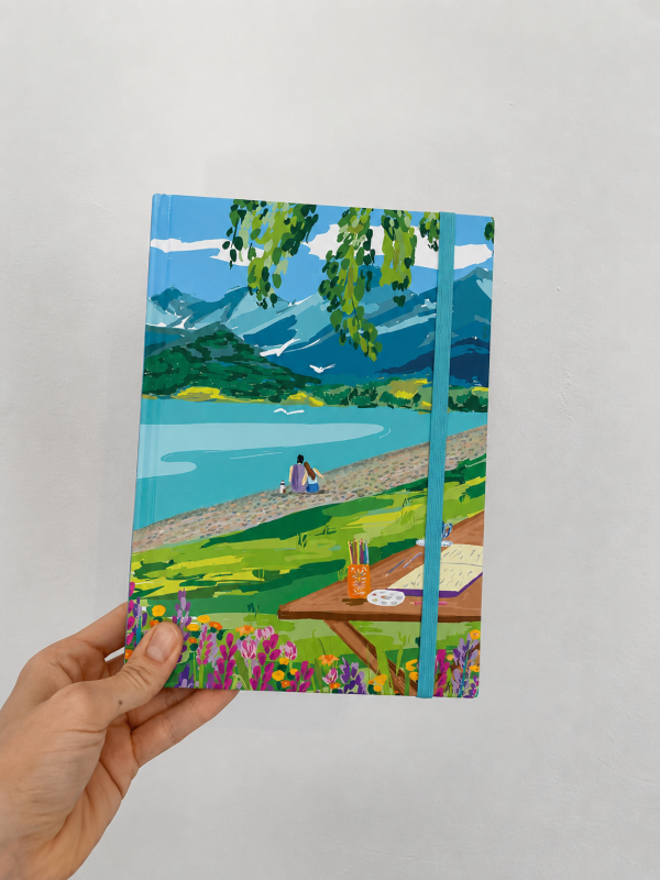 Producto - Cuaderno "Con el corazón en la mano"