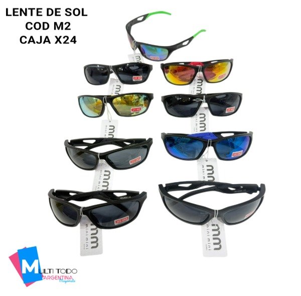 Producto - LENTE DE SOL COD M2 CAJA X24