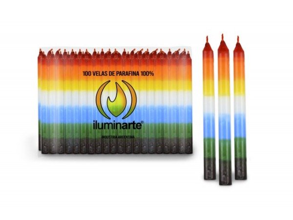 Producto - Velas largas 7 colores