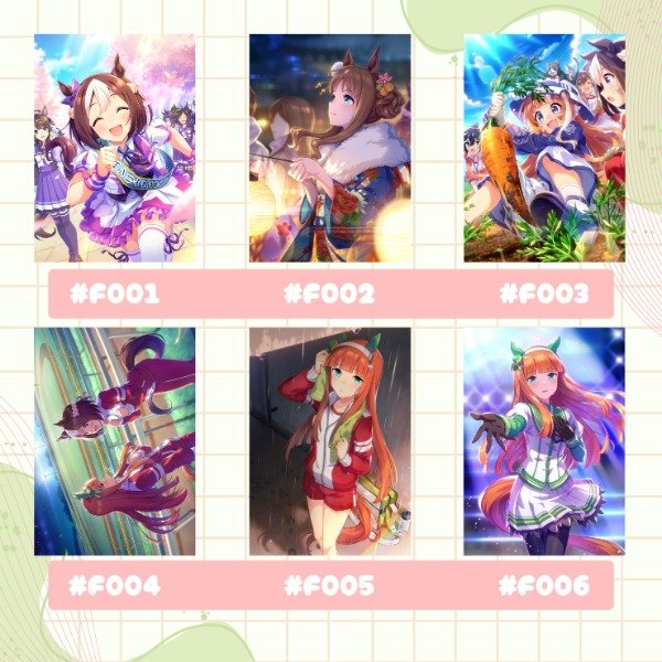 Producto - Umamusume Pretty Derby 2 // Postales holográficas - 6