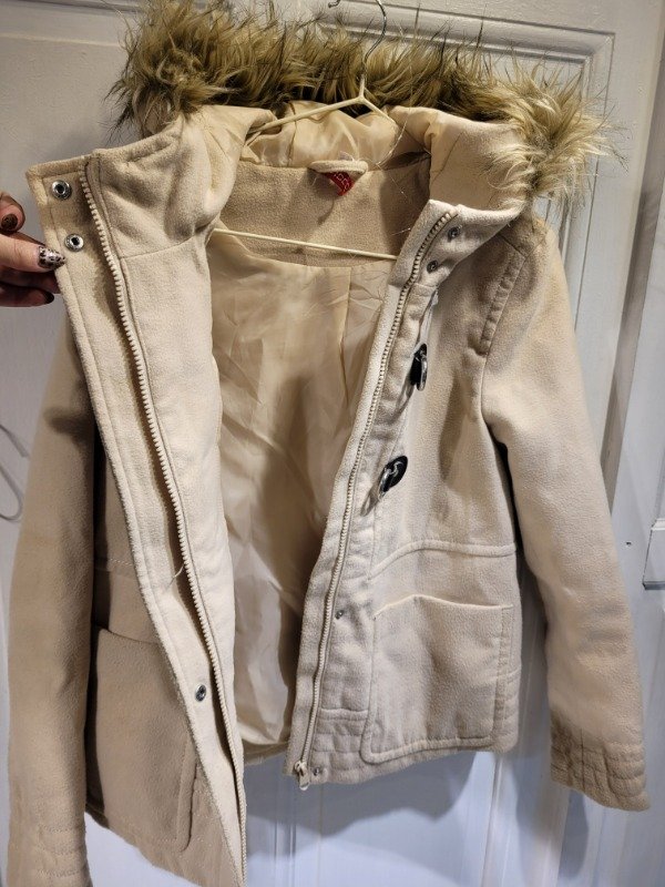 Producto - Montgomery DIVIDED beige piel sintética- Talle S- PRECIO: 63X - 3
