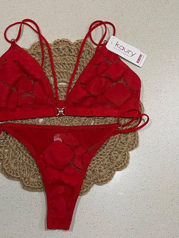 Producto - 8139- Conjunto de encaje y tul