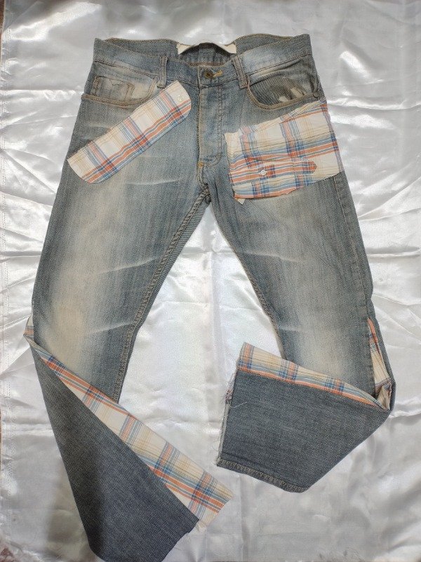 Producto - Pantalón Oxford intervenido