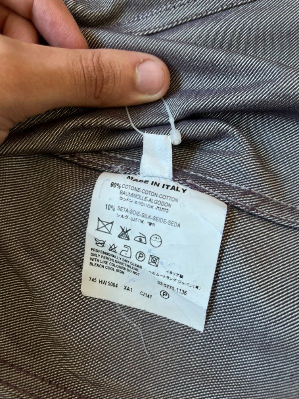 Producto - Helmut Lang Raw Slik Denim Jacket - 8